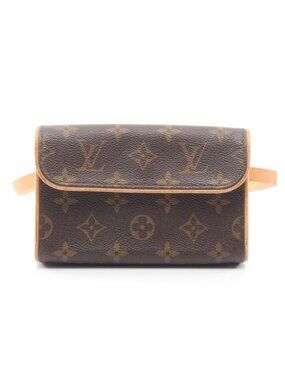 Louis Vuitton Waist Bag Pochette Florentine Canvas Leather